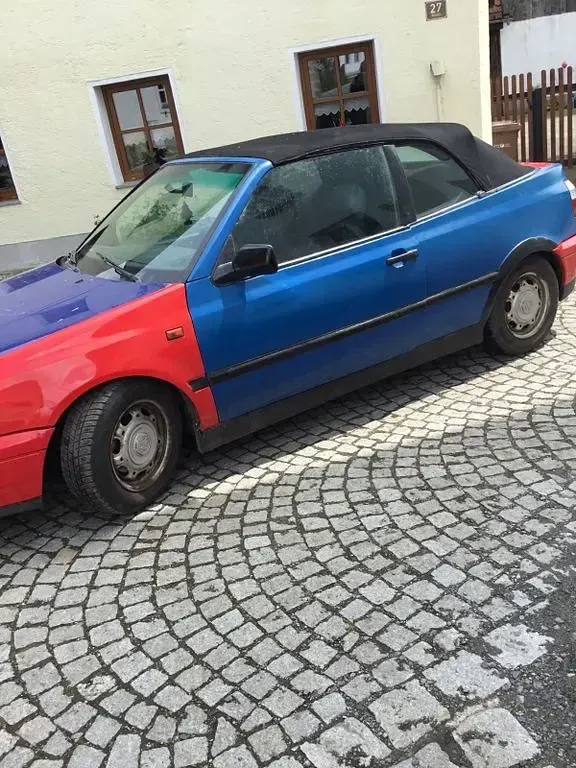 Brugt VW Golf Cabriolet 75 HK (55 kW) 1995 Blå Cabriolet
