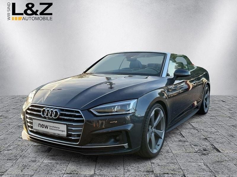Gebraucht Audi A5 Cabriolet Sport 190 PS (139 kW) 2020 Manhattangrau metallic, verdeck grau (metallic) Cabrio