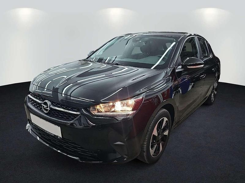 Gebraucht Opel Corsa-e Edition 100 kW (136 PS) 2022 Diamant schwarz/karbon schwarz Kleinwagen