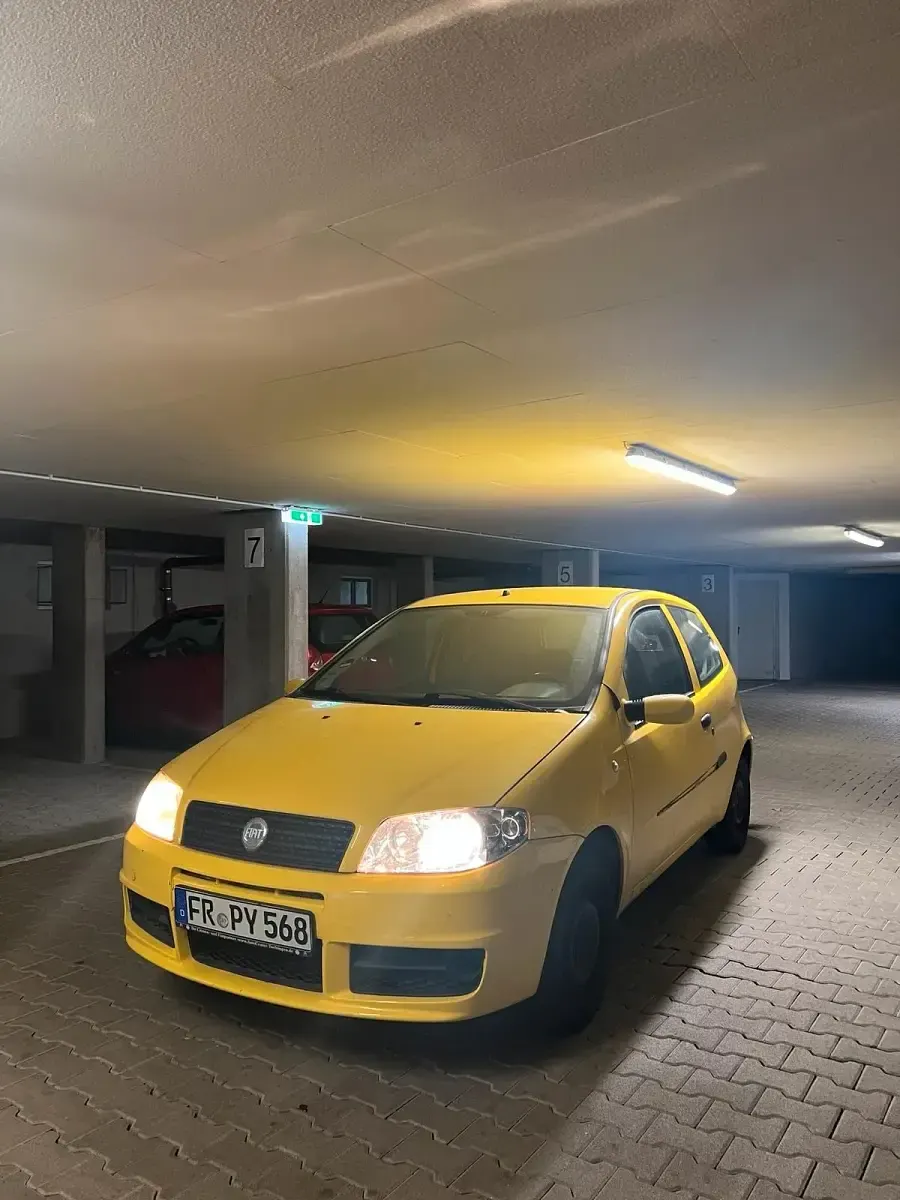 Gebraucht Fiat Punto 2003 Gelb Kleinwagen