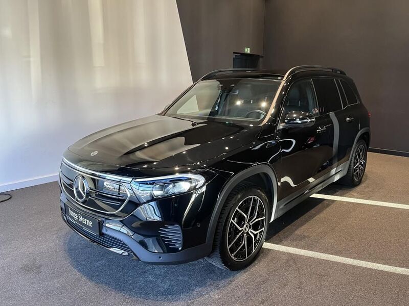 Schwarz Gebraucht 2022 Mercedes EQB300 Progressive SUV | 38.470 € (Teuer) - Bild 1/4