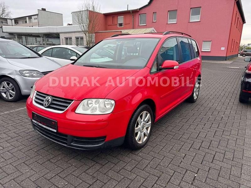 Gebraucht VW Touran Trendline 140 PS (102 kW) 2005 Rot Van / Kleinbus