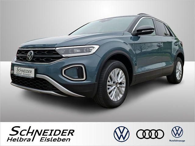 Petroleum blue (metallic) Gebraucht 2022 VW T-Roc Life SUV | 23.860 € (Guter Preis) - Bild 1/4
