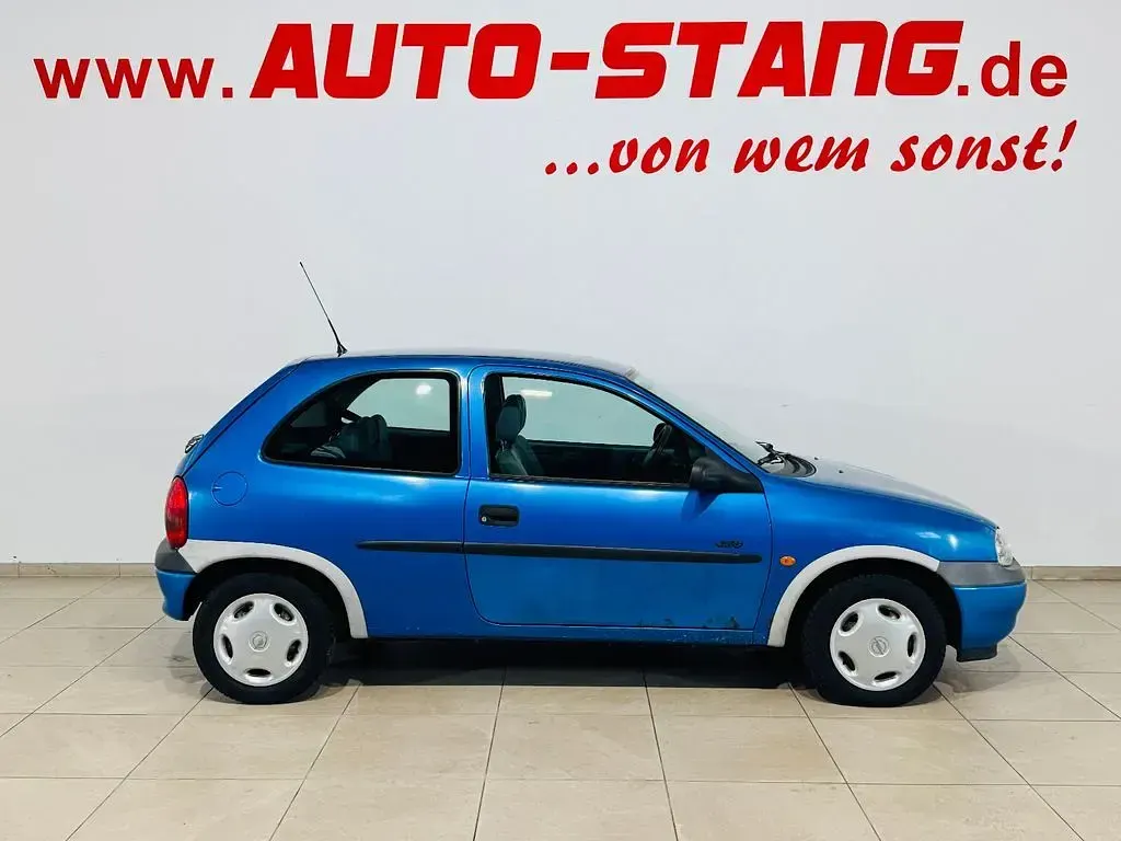 Gebraucht Opel Corsa 60 PS (44 kW) 1997 Blau Kleinwagen