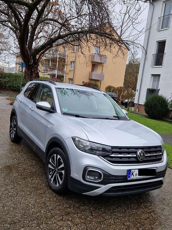 Silber Gebraucht 2021 VW T-Cross United SUV | 16.390 € (Superpreis) - Bild 1/4