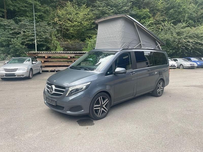 Grau Gebraucht 2019 Mercedes V250 Marco Polo Van / Kleinbus | 38.900 € - Bild 1/4
