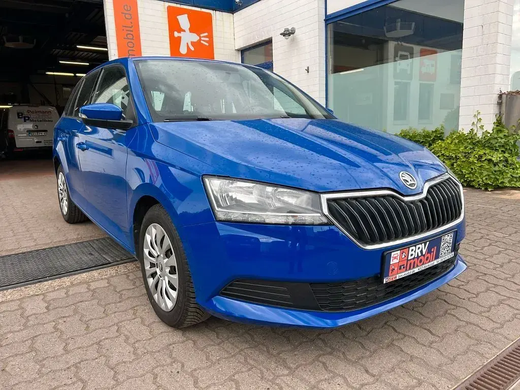 Gebraucht Skoda Fabia Active 95 PS (69 kW) 2021 Blau Kleinwagen