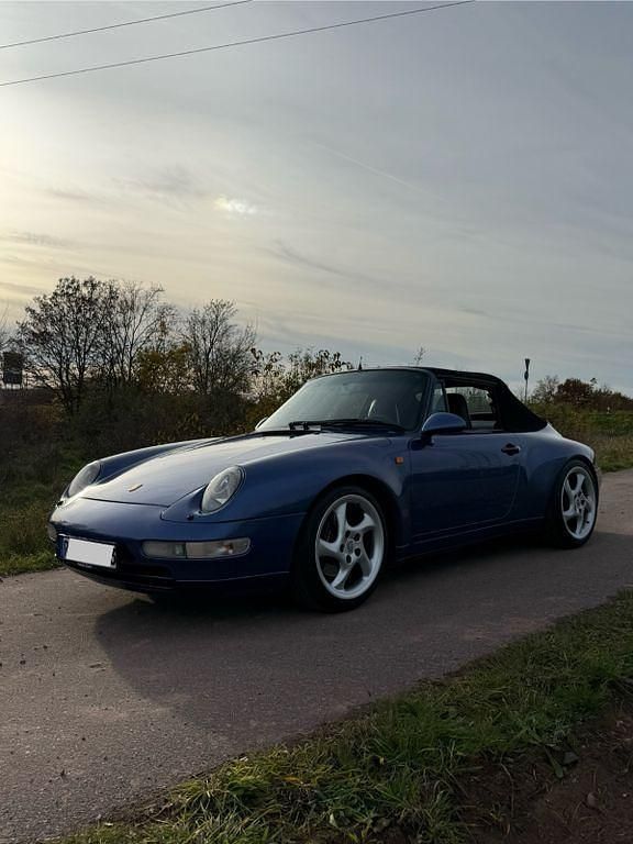 Blau Gebraucht 1997 Porsche 911 Carrera Cabriolet Cabrio | 85.000 € (Etwas zu teuer) - Bild 1/4