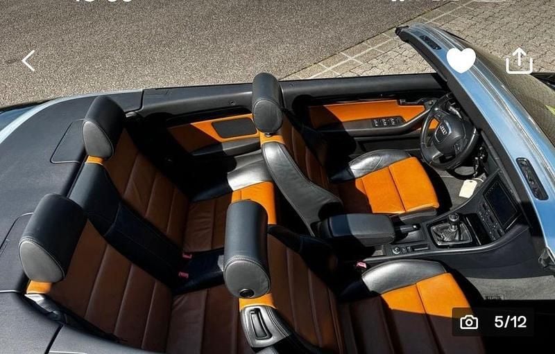 Gebraucht Audi A4 Cabriolet Sport 256 PS (188 kW) 2008 Schwarz Cabrio