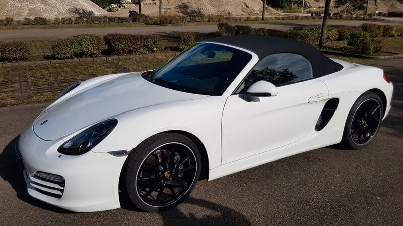 Weiß Gebraucht 2014 Porsche Boxster Cabrio | 39.300 € (Superpreis) - Bild 1/4
