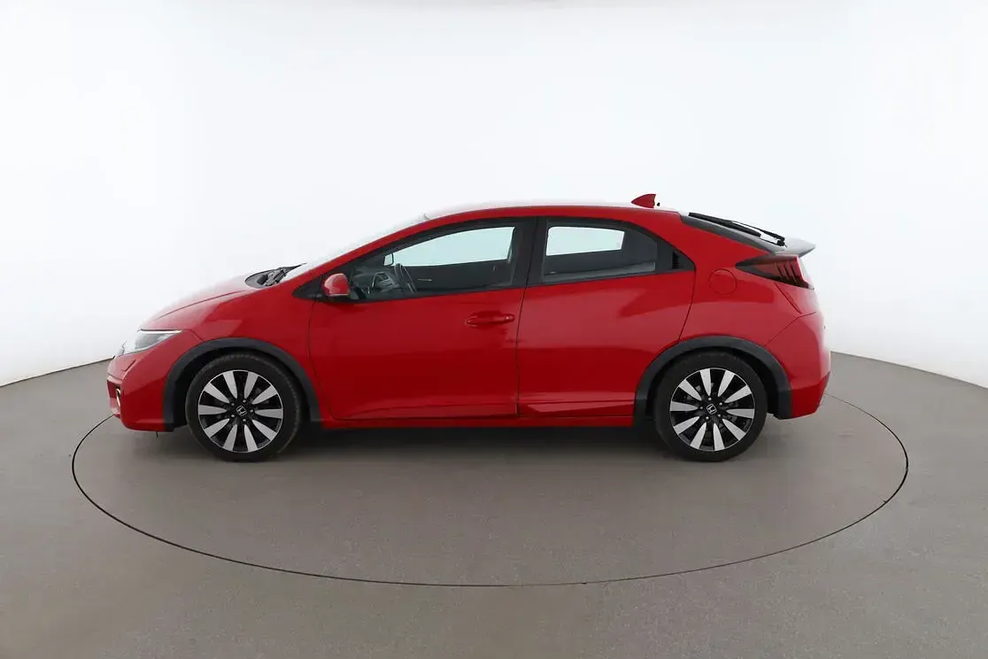 Gebraucht Honda Civic Elegance 120 PS (88 kW) 2015 Rot Limousine