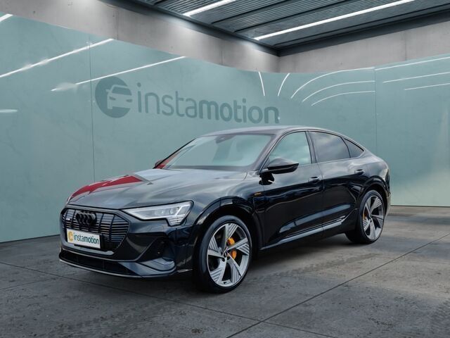 Second-hand Audi e-tron Sportback S-Line 300 kW (408 CP) 2022 Negru SUV