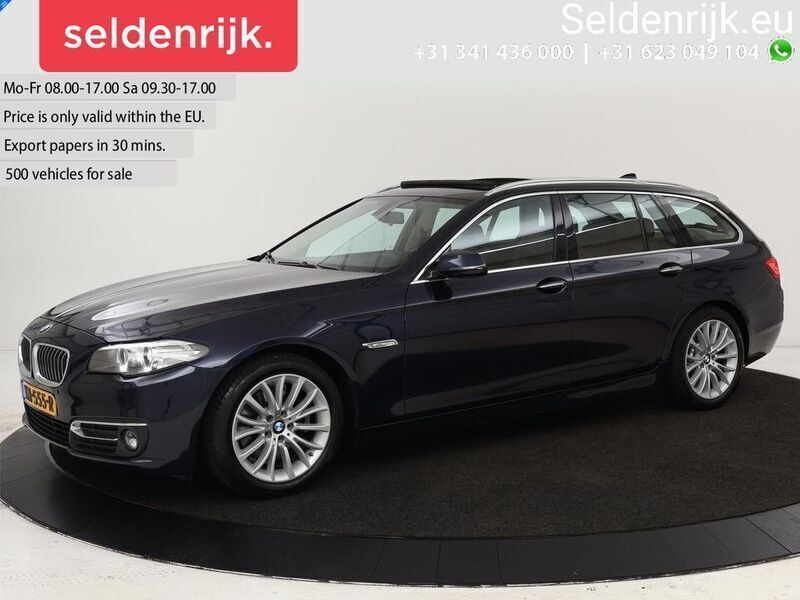 Blau Gebraucht 2016 BMW 520 Luxury Line Limousine | 13.900 € (Fairer Preis) - Bild 1/4