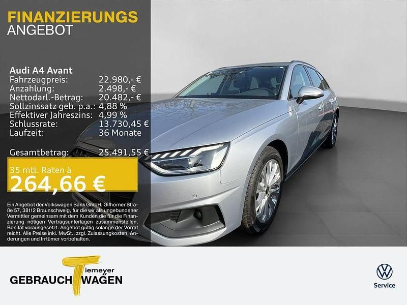 Gebraucht Audi A4 Ambiente 163 PS (119 kW) 2023 Silber Kombi