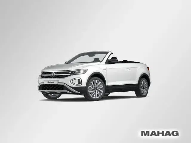 Gebraucht VW T-Roc Cabriolet Move 150 PS (110 kW) 2023 Weiß Cabrio
