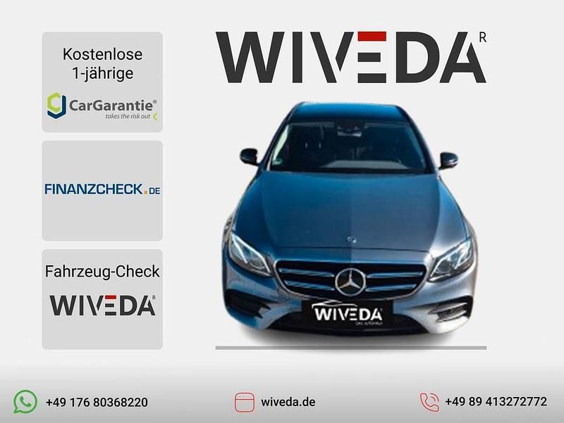 Grau Gebraucht 2019 Mercedes E400 AMG line Limousine | 32.199 € (Guter Preis) - Bild 1/4