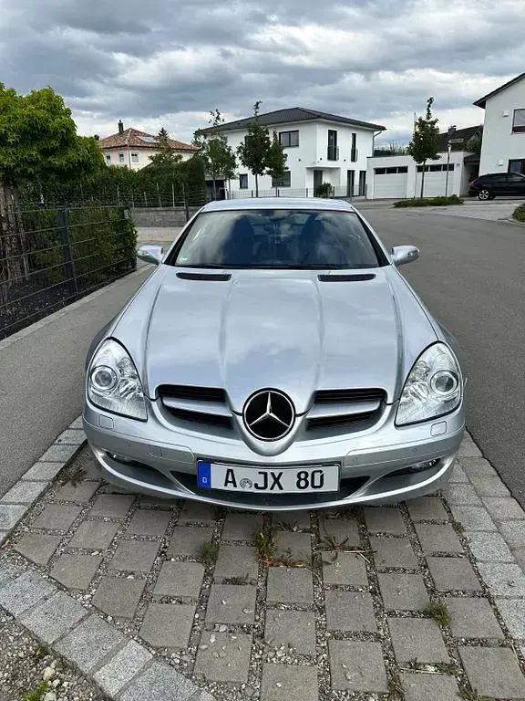 Gebraucht Mercedes SLK350 272 PS (200 kW) 2005 Silber Cabrio