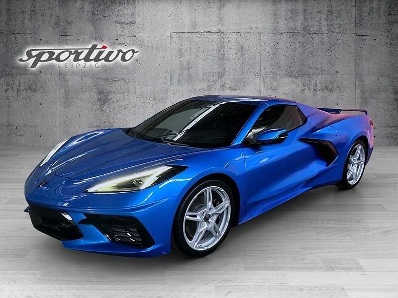 Neu Corvette Stingray 481 PS (353 kW) 2025 Riptide blue mettalic Cabrio