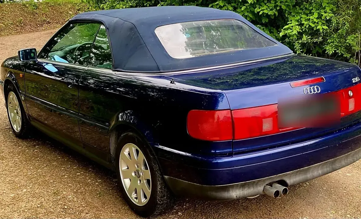 Gebraucht Audi 80 150 PS (110 kW) 1998 Blau Cabrio