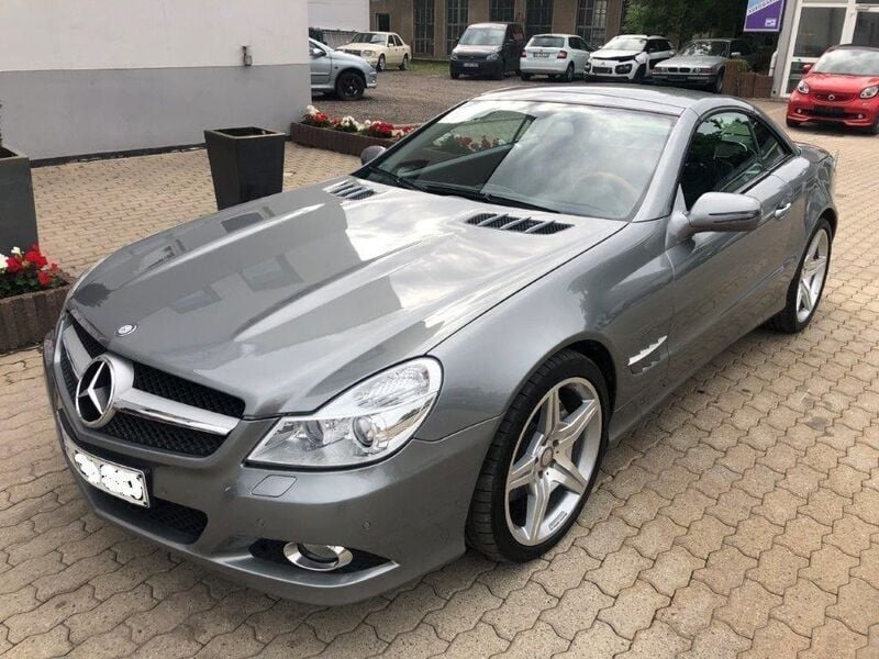 Gebraucht Mercedes SL500 387 PS (284 kW) 2010 Silber metallic Cabrio