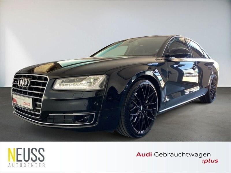 Phantomschwarz perleffekt Gebraucht 2013 Audi A8 Comfort Limousine | 30.750 € (Teuer) - Bild 1/4
