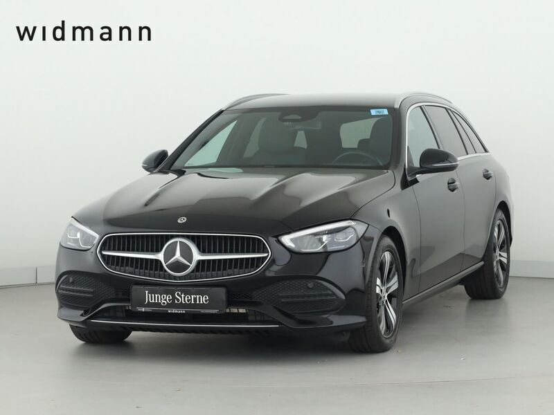 Unilack schwarz Gebraucht 2022 Mercedes C200 Avantgarde Kombi | 28.850 € (Fairer Preis) - Bild 1/4