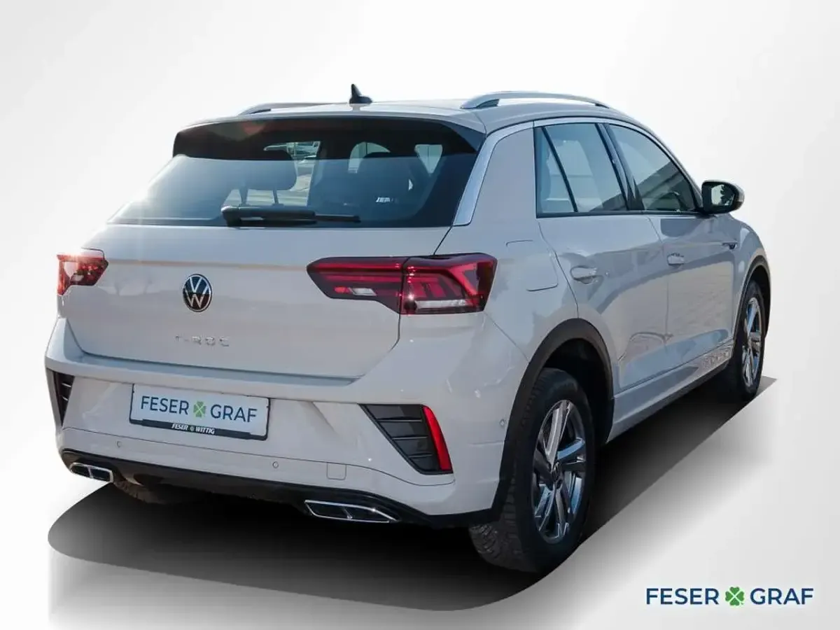 Gebraucht VW T-Roc R-line 150 PS (110 kW) 2025 Grau SUV
