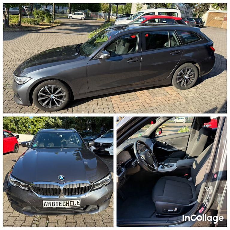 Mineralgrau (metallic) Gebraucht 2021 BMW 320 Sport Line Kombi | 27.789 € (Guter Preis) - Bild 1/4