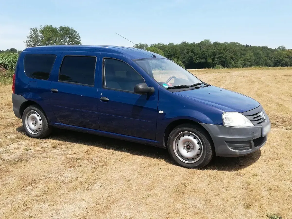 Gebraucht Dacia Logan MCV 75 PS (55 kW) 2009 Blau Kombi