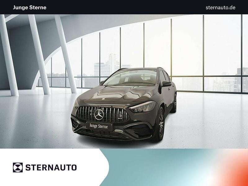 Metalliclack kosmosschwarz Gebraucht 2023 Mercedes GLA35 AMG Premium SUV | 49.861 € (Superpreis) - Bild 1/4
