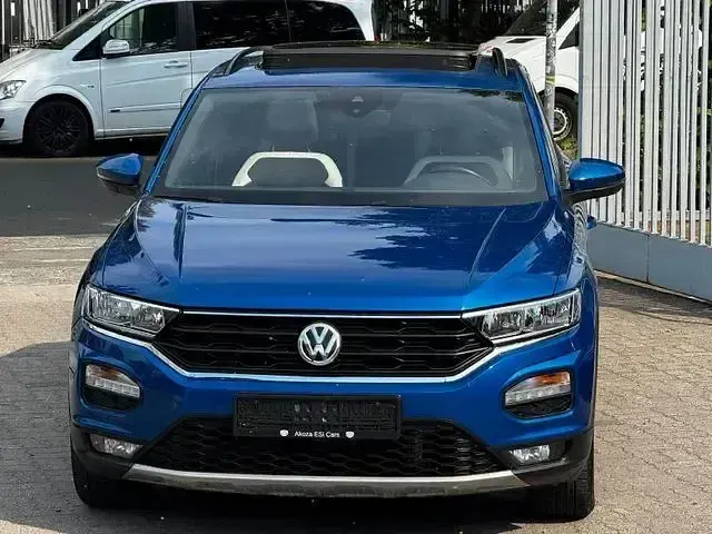 Gebraucht VW T-Roc Sportline 190 PS (139 kW) 2018 Ravennablau SUV