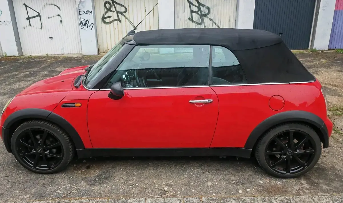 Gebraucht Mini One Cabriolet 90 PS (66 kW) 2007 Rot Cabrio