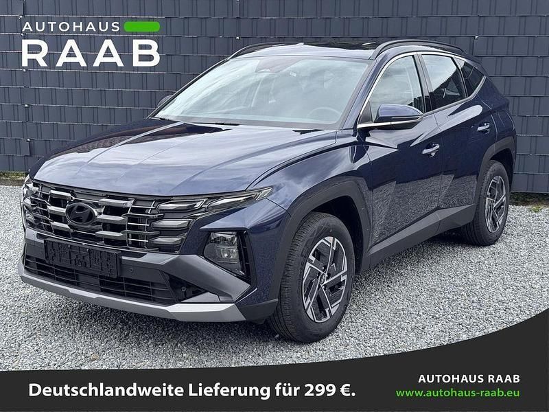 Sailing blue pearl Neu 2025 Hyundai Tucson SUV | 30.490 € (Superpreis) - Bild 1/4