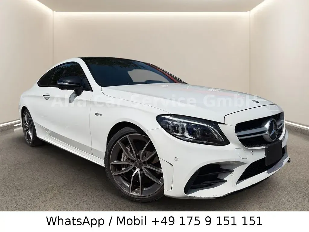 Gebraucht Mercedes C43 AMG AMG 390 PS (286 kW) 2021 Weiß Coupé