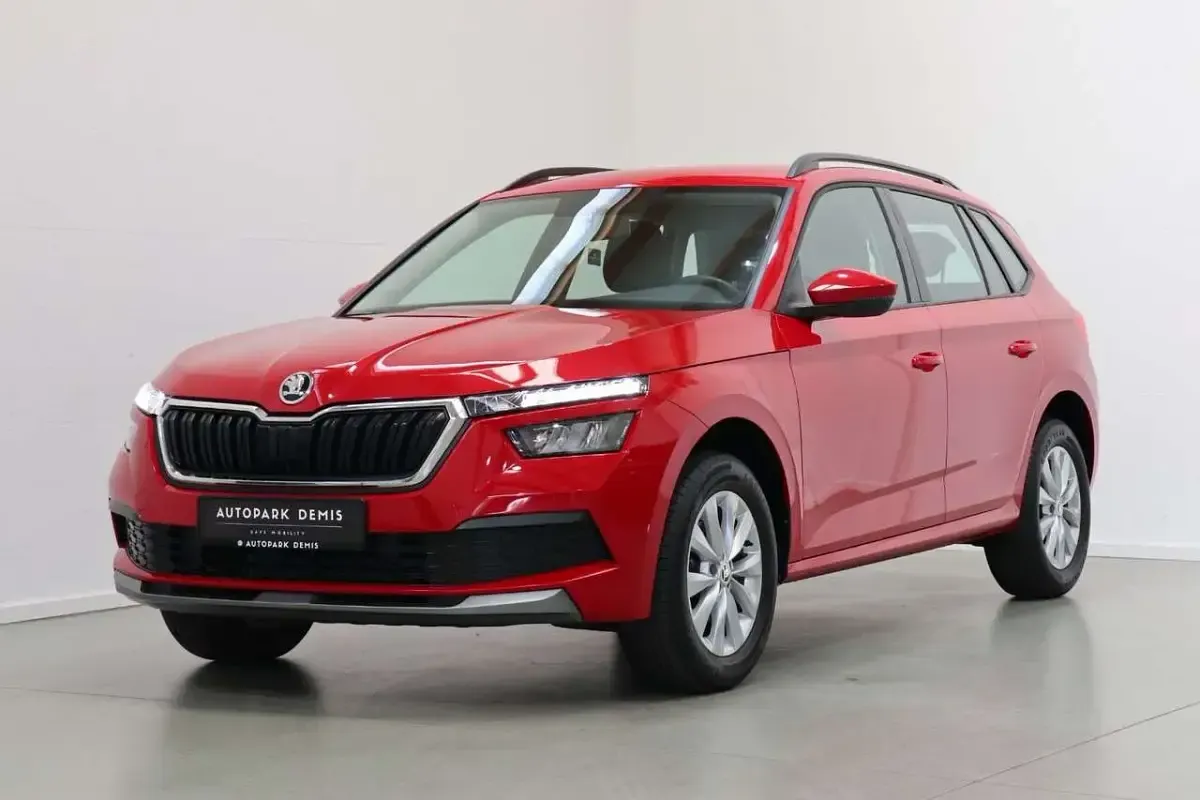 Gebraucht Skoda Kamiq Ambition 95 PS (69 kW) 2021 Rot SUV
