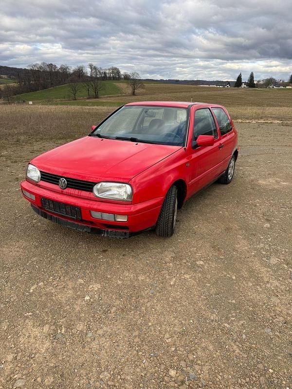 Gebraucht VW Golf III 60 PS (44 kW) 1997 Rot Kleinwagen