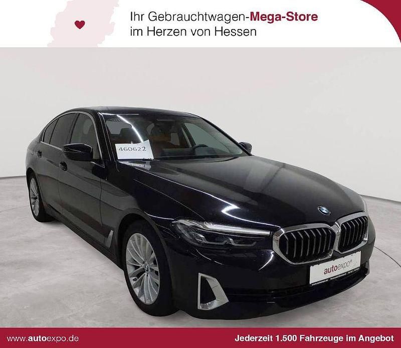 Schwarz Gebraucht 2021 BMW 520 Luxury Line Limousine | 32.689 € (Etwas zu teuer) - Bild 1/4