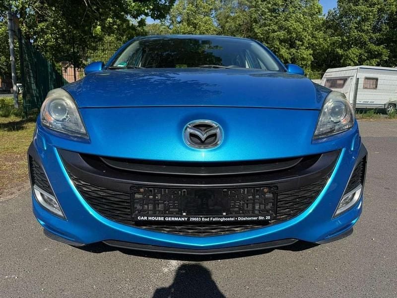 Blau Gebraucht 2009 Mazda 3 Sports-Line Limousine | 4.000 € (Guter Preis) - Bild 1/4