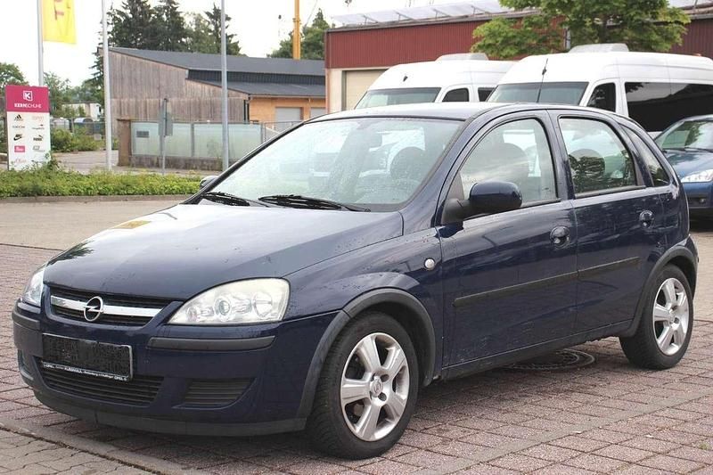 Blau Gebraucht 2004 Opel Corsa Limousine | 390 € (Guter Preis) - Bild 1/4