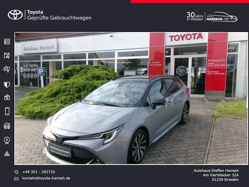 Grau Gebraucht 2022 Toyota Corolla Team Limousine | 24.890 € (Fairer Preis) - Bild 1/4