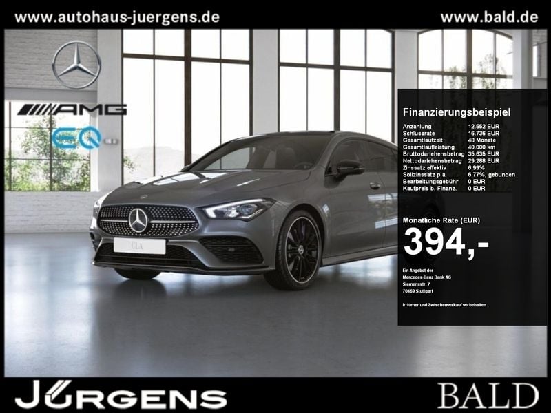 Grau metalliclack mountaingrau Gebraucht 2023 Mercedes CLA250 AMG Limousine | 39.340 € (Guter Preis) - Bild 1/4