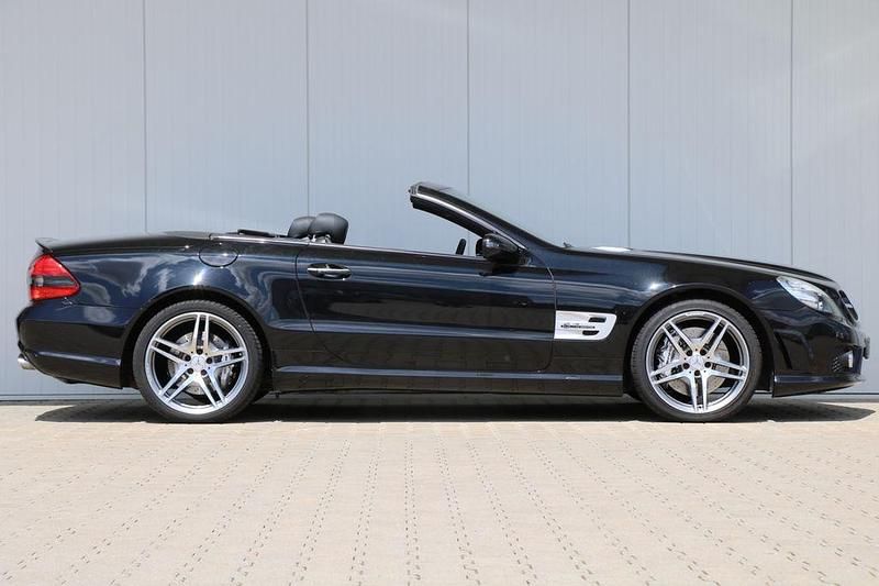 Gebraucht Mercedes SL63 AMG AMG 525 PS (386 kW) 2008 Schwarz Cabrio