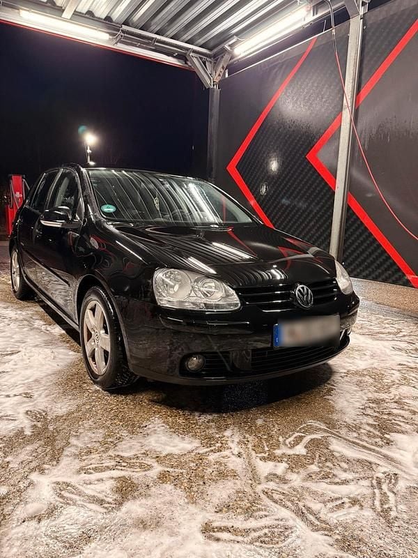 Gebraucht VW Golf VI United 80 PS (58 kW) 2008 Schwarz Kleinwagen