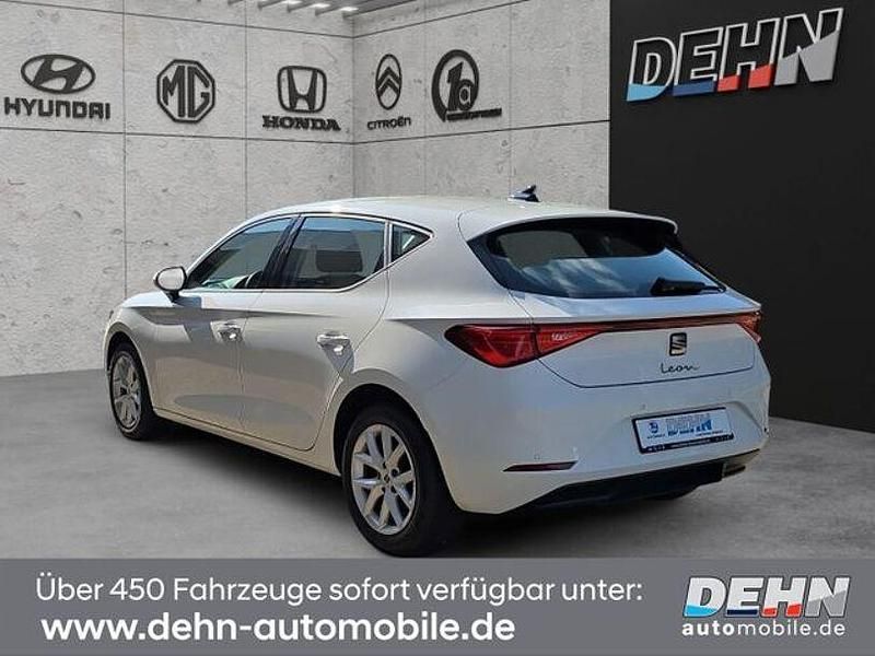 Gebraucht Seat Leon Style 110 PS (80 kW) 2021 Weiß Limousine