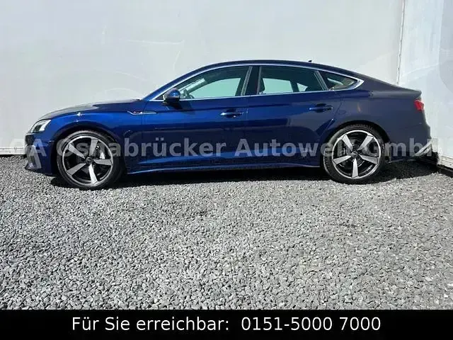 Gebraucht Audi A5 Sportback S-Line 204 PS (150 kW) 2024 Blau Kleinwagen