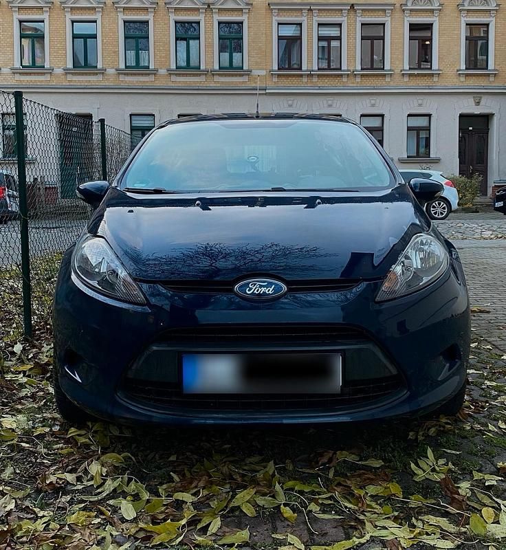 Gebraucht Ford Fiesta 82 PS (60 kW) 2009 Blau Kleinwagen