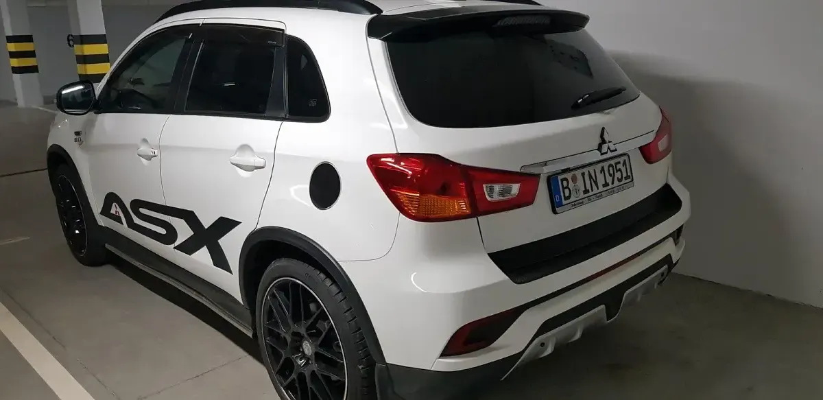 Gebraucht Mitsubishi ASX Active 117 PS (86 kW) 2018 Weiß SUV