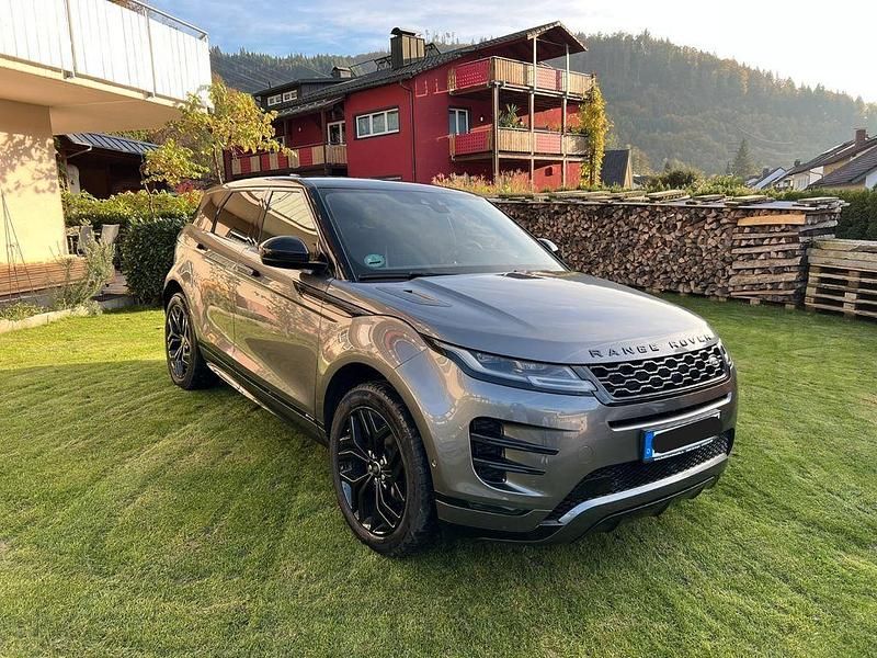 Grau Gebraucht 2019 Land Rover Range Rover evoque SE SUV | 29.700 € (Fairer Preis) - Bild 1/4
