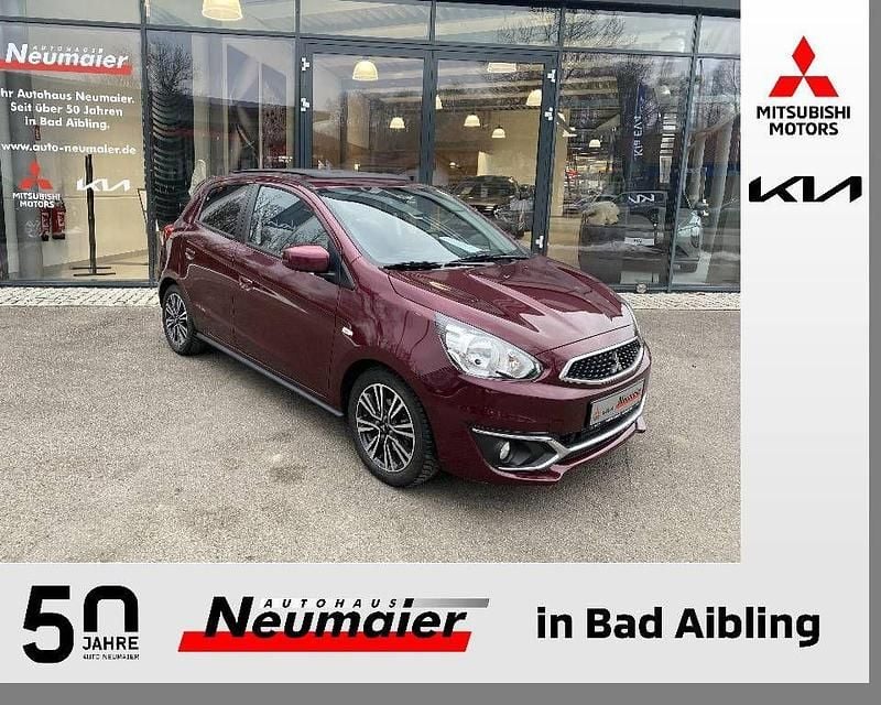 Rot Gebraucht 2018 Mitsubishi Space Star Edition+ Limousine | 9.900 € (Fairer Preis) - Bild 1/4