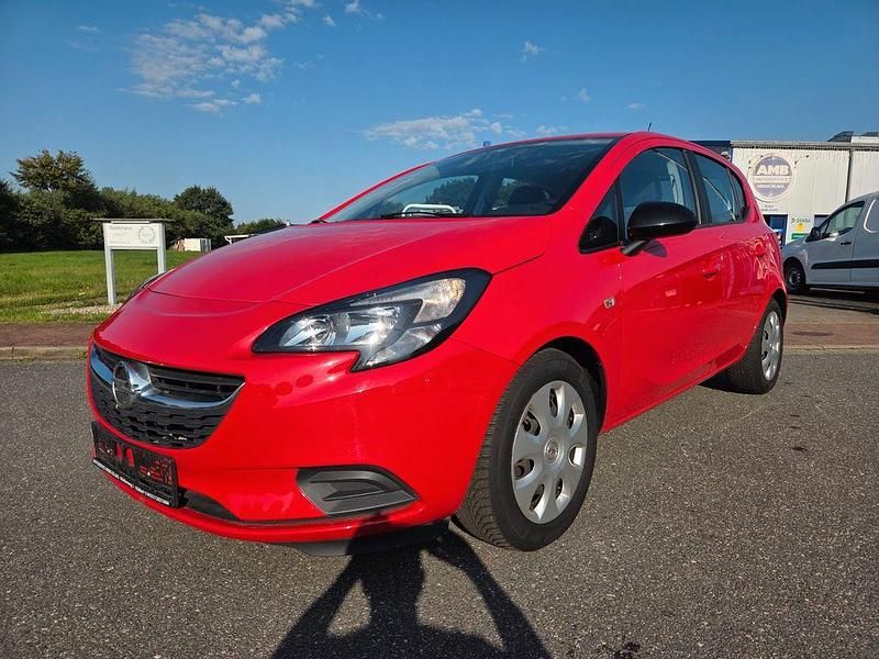 Rot Gebraucht 2018 Opel Corsa Edition Limousine | 7.400 € (Fairer Preis) - Bild 1/4